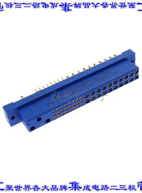 PCIH47F9300C1/AA 背板连接器47POS插座母插口通孔蓝色