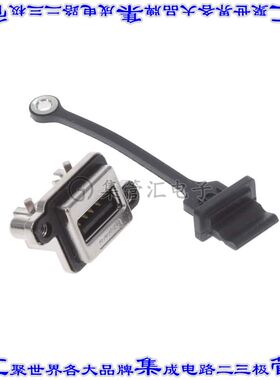 MUSBA511N5 连接器USB-A插座4POS USB 2.0通孔