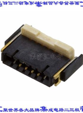 AYF530465TA 连接器4POS FFC/FPC 0.5mm触头上和下表面贴装直角