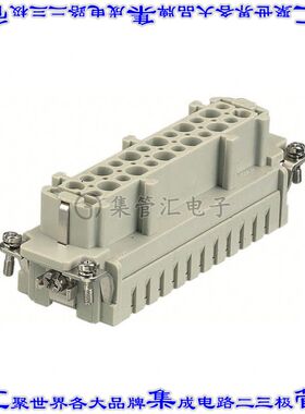 9330242712 09330242712连接器24+接地无触头嵌件母头压接