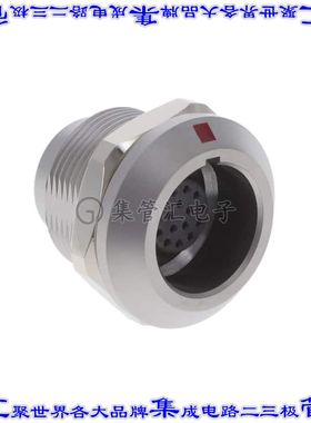 SLKD-16EGFS-GCP-001 圆形连接器16POS插座母插口焊杯镀金面板安