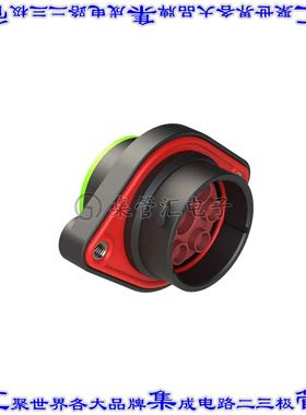 AHDP02-24-07PN-SRA 圆形连接器7POS插座外壳用于公插针黑色面板