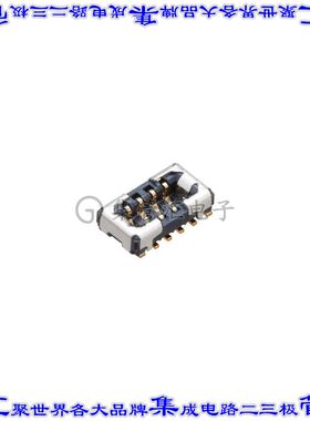 AXF5K0412A 板对板连接器4POS插口外罩触点2排0.35mm表贴SMD镀金