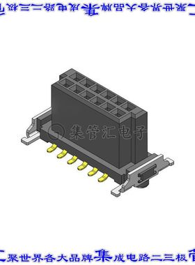 CBEC225-0679B001C1AF 针座连接器12POS插座2排1.27mm母形插口表