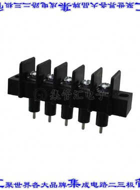 CFTPW-5 端子块连接器5电路隔板接线座9.53mm螺钉带紧固板