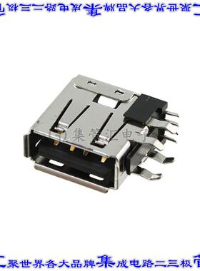 673298000 0673298000连接器USB-A插座4POS USB 2.0通孔直角