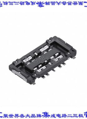 AXF361500A 板对板连接器6POS插口中央触点带2排表贴SMD镀金