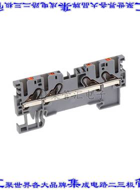 PRK 1,5/4A GR 端子块连接器4POS馈通式3.5mm灰色14-26AWG