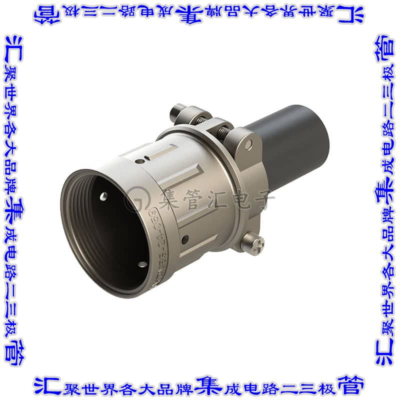 AHDMBS-24-059 接插件连接器CONN BACKSH W/CLMP SZ24 SIL M38