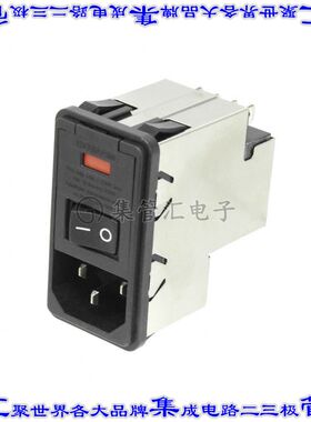 PS0S0DHXB 电源接入连接器3POS插座公插片模块IEC320-C14面板安装