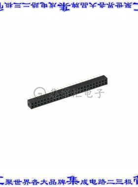 791077024 0791077024针座连接器50POS插座2排2mm母形插口通孔直