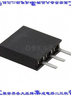 M20-7820342 针座连接器3POS插座2.54mm母形插口通孔直针镀金