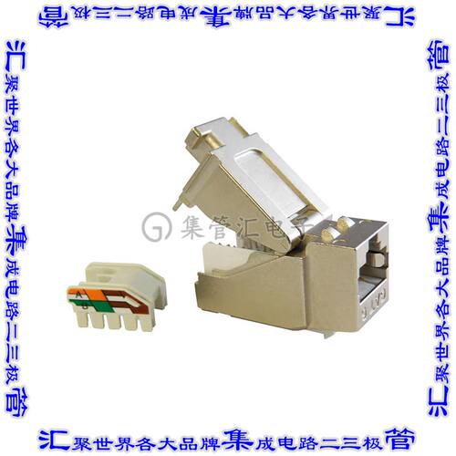 SS-82110-002 接插件连接器MOD JACK KEYSTONE CAT6 SHLD
