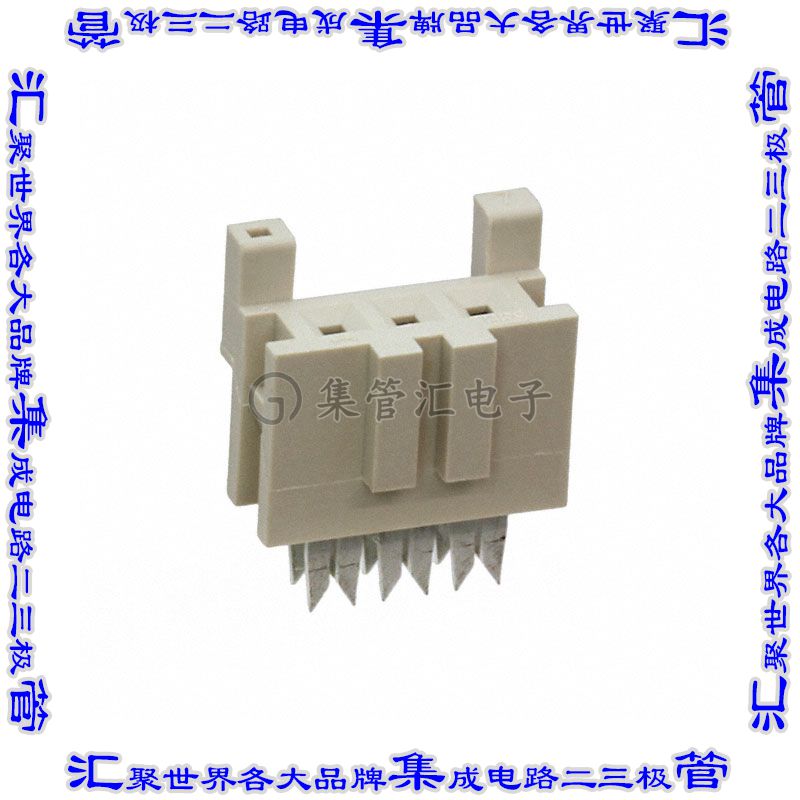 DF1-3S-2.5R26(05) 矩形连接器3POS插口2.5mm母插口棕色IDC锡自由