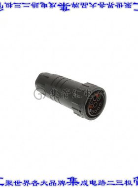 AHDP06-24-91S-BS1-K06X 圆形连接器9POS插头母插口压接镍自由悬