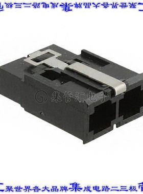 1982299-4 接插件连接器CONN HSG PLUG 2POS 7.80MM BLACK