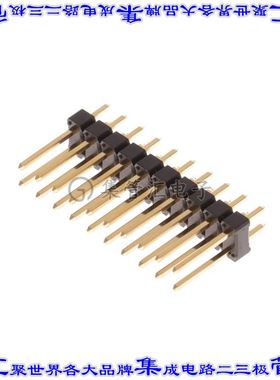 10129381-920003BLF 针座连接器20POS可切割2排2.54mm公形插针通