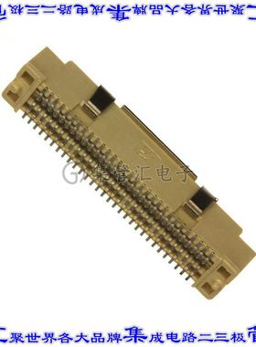 61083-062402LF 板对板连接器60POS插头中央触点带2排0.8mm表贴SM