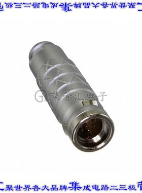 FLKD-10FGMS-GCP-215 圆形连接器10POS插头公引脚焊杯镀金自由悬