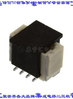 1734595-4 针座连接器4POS接头1mm公形插针表贴SMD锡