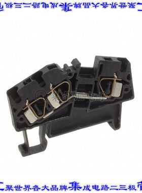 AS4/3/BL 端子块连接器3POS馈通式6.0mm黑色10-22AWG