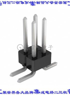 GEC02DFBN-M30 针座连接器4POS分离式2排2.54mm公形插针表贴SMD锡