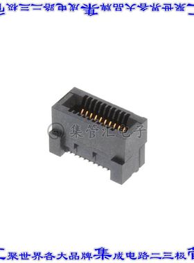 HSEC8-110-01-L-DV-A 卡边缘连接器20POS母头2排0.8mm黑色镀金