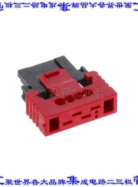 374209-E 矩形连接器4POS插座1.27mm母插口黑色IDC自由悬挂直角