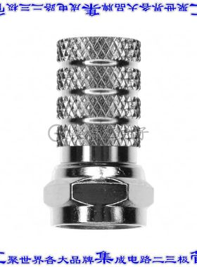 5-1814822-7 同轴连接器F型插头公引脚75欧姆自由悬挂