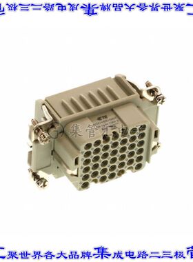 T2030422201-000 连接器42+接地无触头嵌件母头压接