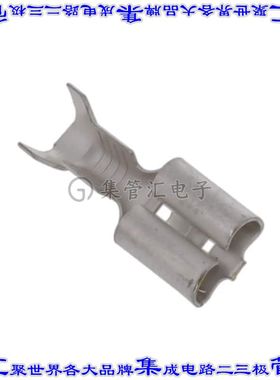 626095-2 快速连接器端子母头6.35mm压接13-17AWG