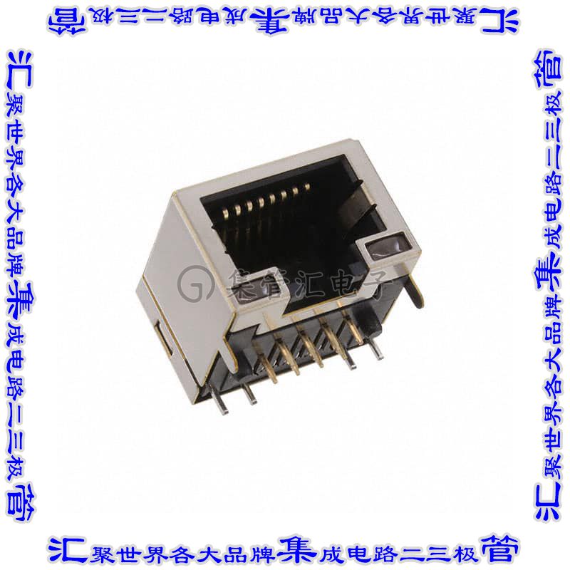MTJ-88AAX1-FSV-LP 接插件连接器RJ45 MODULAR JACK, SHIELDED, D