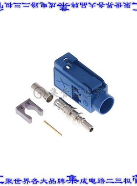 FK1FCDK 同轴连接器SMB插孔母形插口压接50欧姆自由悬挂