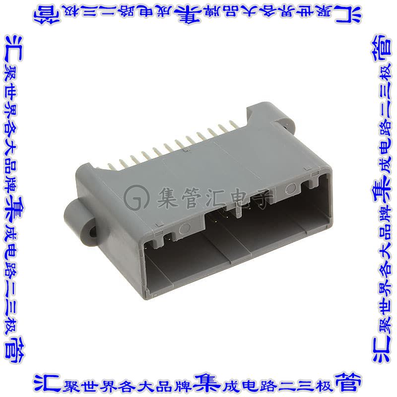 MX34028UF2 针座连接器28POS接头2排2.2mm公形插针通孔直针锡