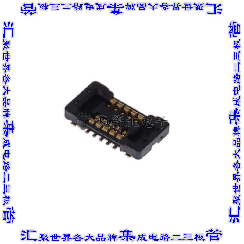 KN13C0.7-10DS-0.4V(800) 板对板连接器10POS插座中央带触点2排0.