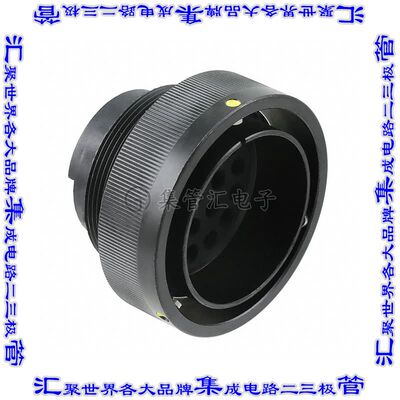 CIRPSE06T36A22PV0N 圆形连接器22POS插头外壳用于公插针黑色自由