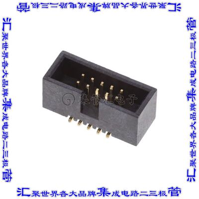 20021521-00010D1LF 针座连接器10POS接头2排1.27mm公形插针表贴S