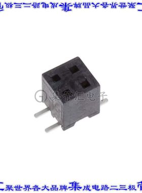 2314844-4 针座连接器4POS插座2排2mm母形插口表贴SMD镀金