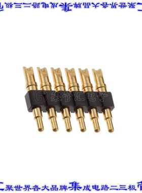 824-22-006-00-005000 弹簧式连接器6POS活塞型2.54mm通孔焊杯镀