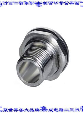 1413997 圆形连接器插件壳银色面板安装