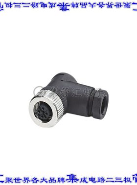 1543414 圆形连接器5POS插座母插口螺钉铜合金自由悬挂直角