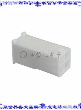 1586017-4 矩形连接器外壳4POS插头2排4.2mm公形引脚天然色自由悬