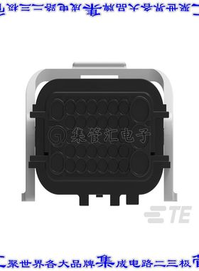 1743632-2 矩形连接器外壳36POS插头5排母形插口黑色自由悬挂