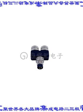 Y54-B05-MFFR001 连接器adapter适配器 配电器Y形公引脚 至 母插