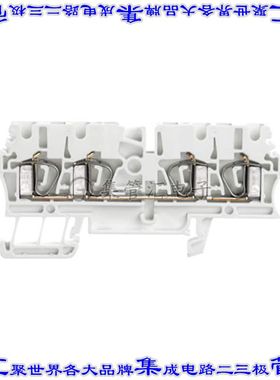 1683480000 端子块连接器4POS馈通式5.1mm白色12-30AWG