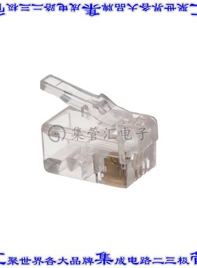 MP44X-1000 接插件连接器MOD PLUG 4P4C-STRANDED/FLAT ROHS