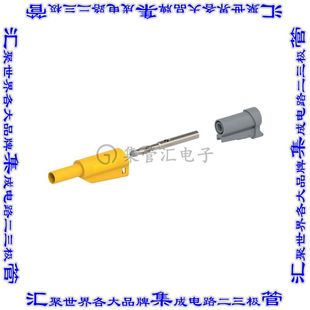 接插件连接器CONN BANANA PLUG CT2631 SLDR STACK YLW