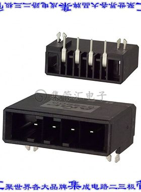 2-179277-5 针座连接器4POS接头5.08mm公形插针通孔直角锡