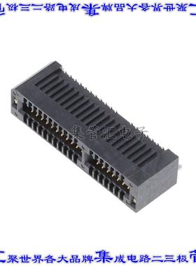 PCIE-G4-01-01-F-DV-WT-K-TR 卡边缘连接器36POS母头2排1mm黑色镀