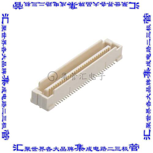 M58-3800642R 板对板连接器60POS插头中央触点带2排0.8mm表贴SMD